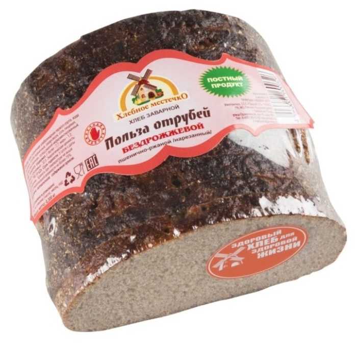 Хлеб ржаной тыквенный с отрубями