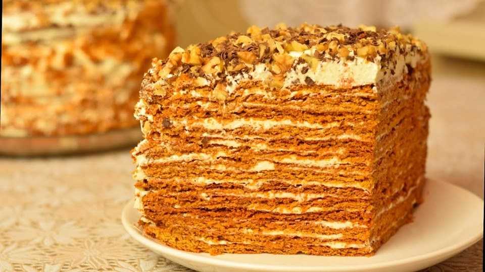 Торт "рыжик": классический рецепт с фото пошагово