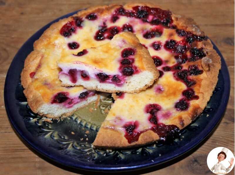 Смородиновый пирог рецепт с фото