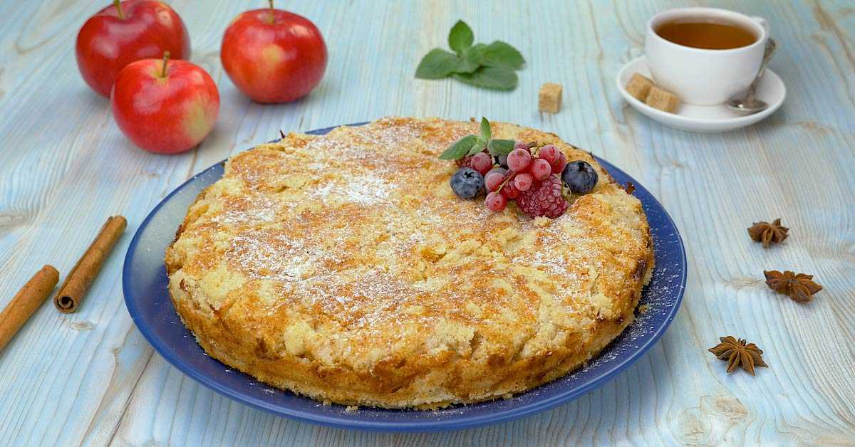 Сухой пирог с яблоками — 8 необычных рецептов