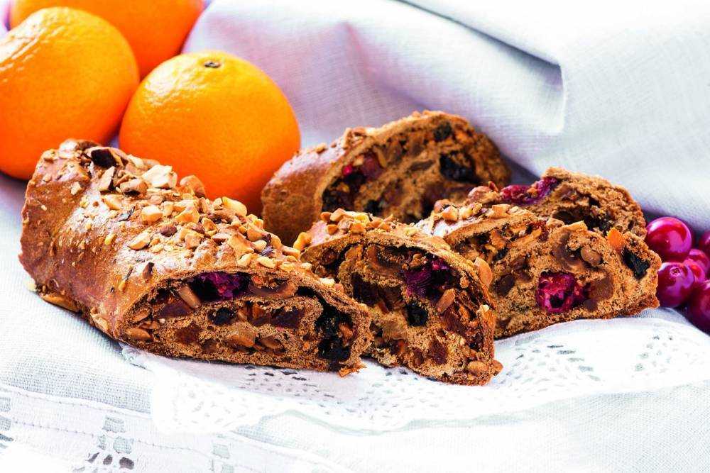 Рождественский пирог с сухофруктами и орехами рецепт с фото пошагово - 1000.menu
