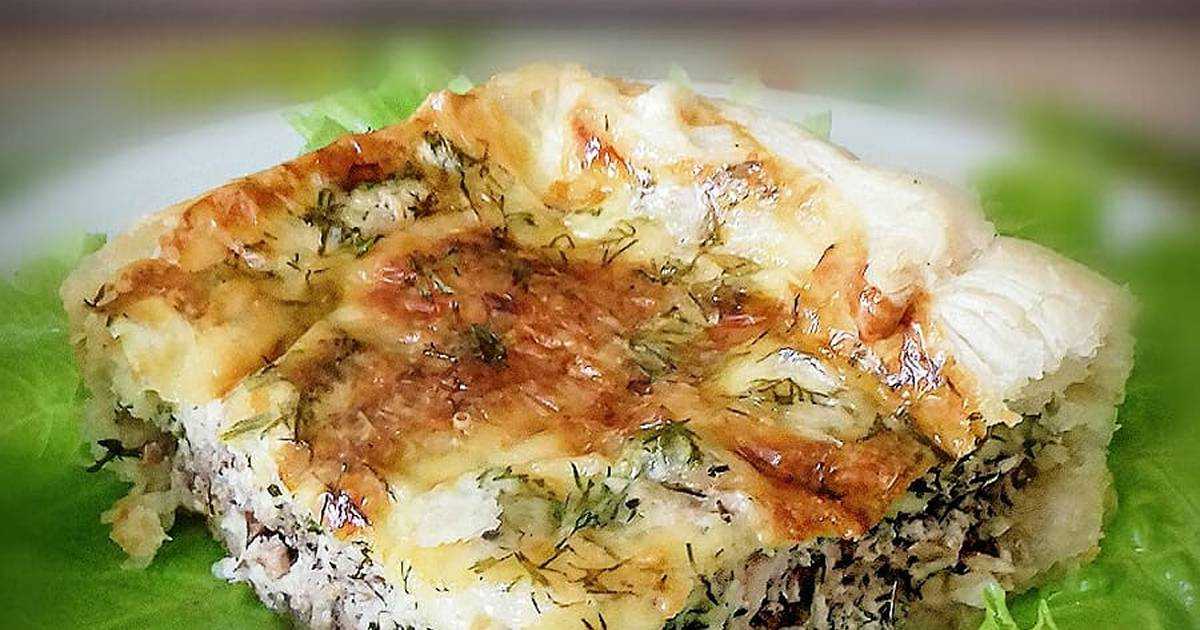7 лучших домашних рецептов заливных пирогов с рыбой