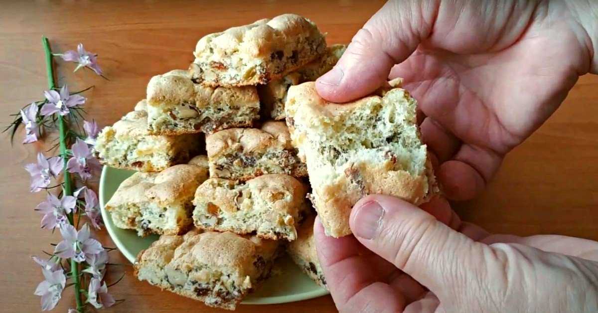 Печенье с сухофруктами и орехами - 14 пошаговых фото в рецепте