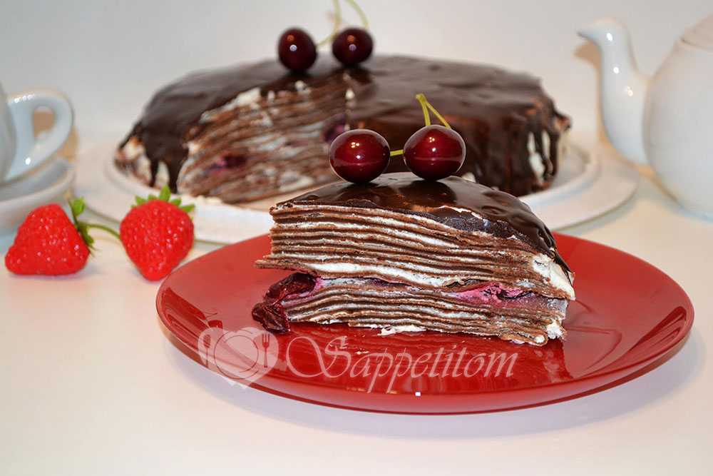 Блинный торт с творожным кремом - рецепты блинов и начинок с шоколадом, фруктами, сметаной и сгущенкой