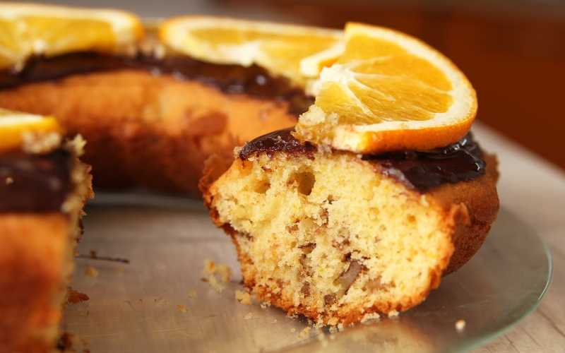 Апельсиновый кекс - простой пошаговый рецепт с фото