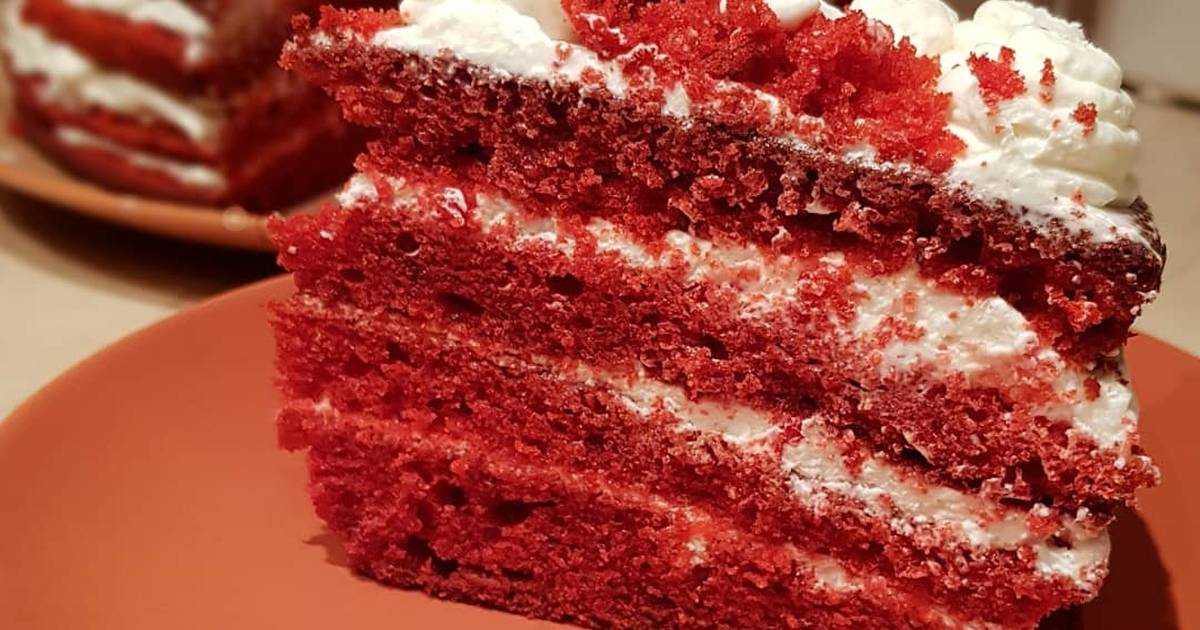Торт «красный бархат» - рецепты коржей и разных видов крема, варианты украшения десерта