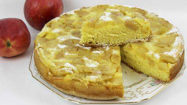 Шарлотка с яблоками в духовке — 5 простых рецептов с пошаговыми фото