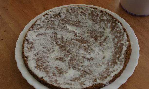 Бананово - карамельный пирог на тесте со сметаной