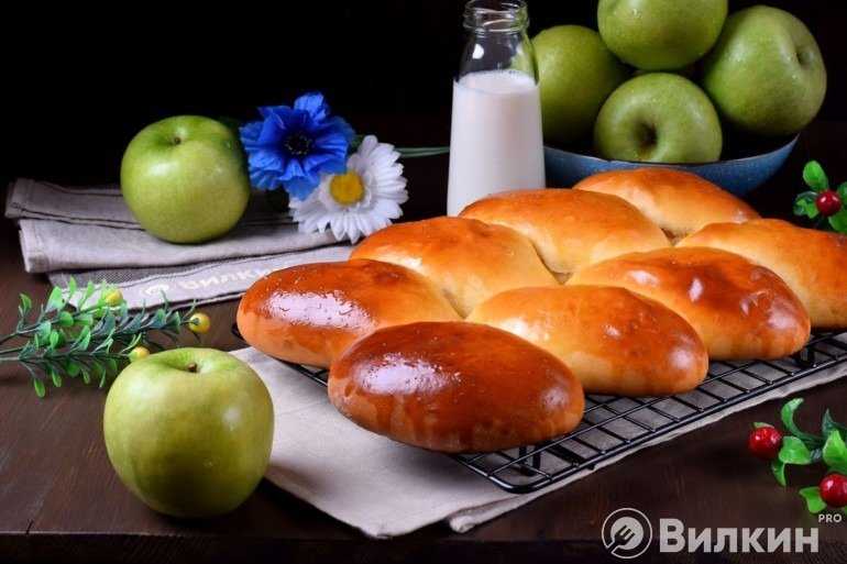 Пирожки с яблоками в духовке из дрожжевого теста | кулинарный дневник