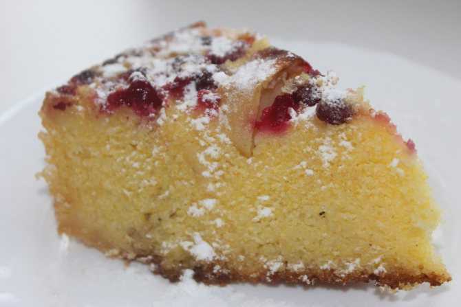 Пирог с яблоками и клюквой - 128 рецептов: пирог | foodini