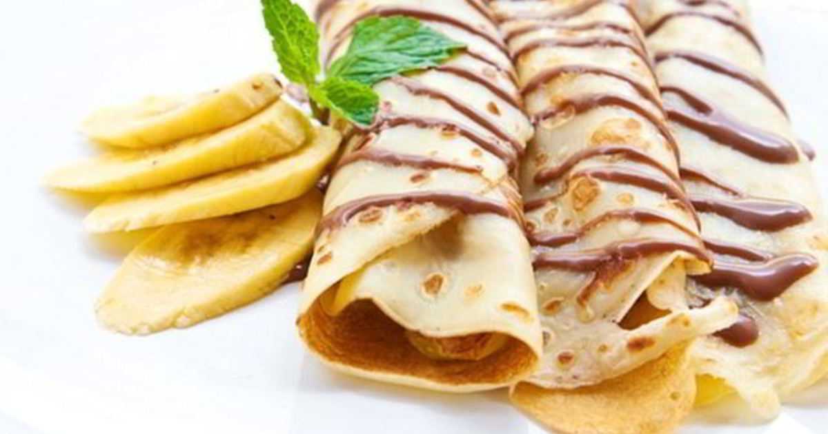 Как испечь блины с бананом — 8 интересных рецептов (в том числе из банана без муки)