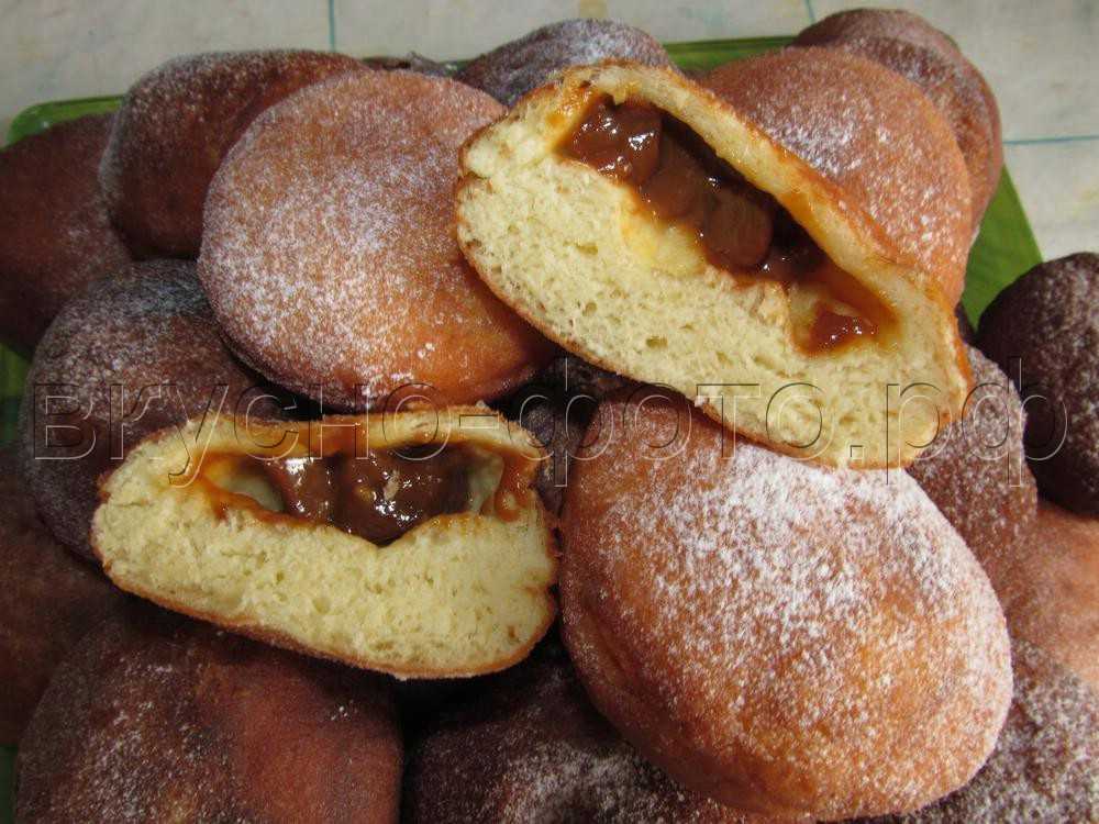 Шоколадные пончики на сгущенке. рецепт с фото. — тутвкусно! ru