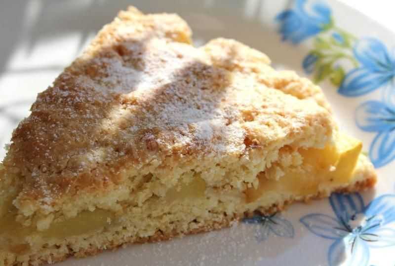 Творожный пирог с яблоками: рецепт приготовления в домашних условиях