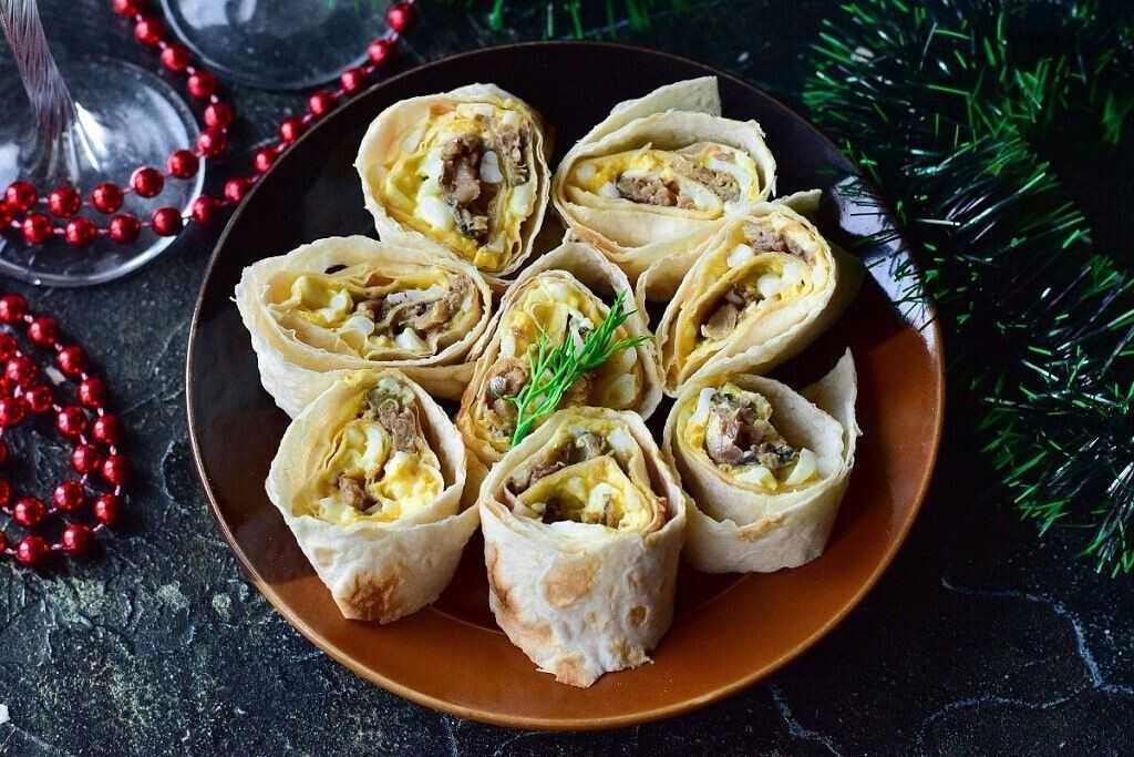 Рулет из лаваша с яйцом: пошаговый рецепт с фото | краше всех