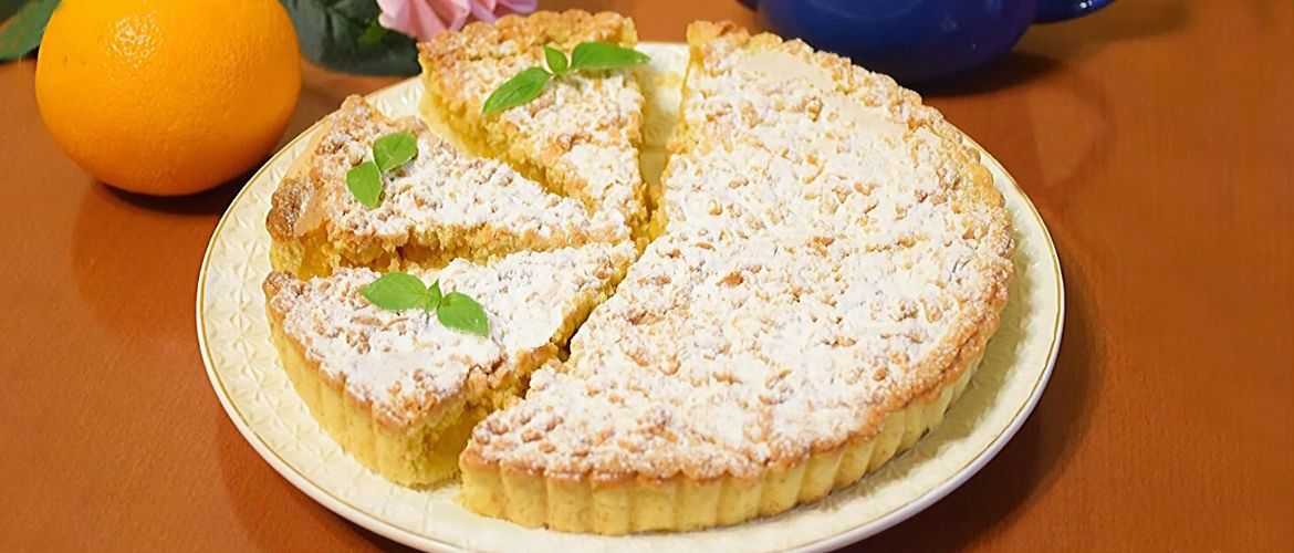 Песочный пирог с яблоками — 12 простых и вкусных рецептов