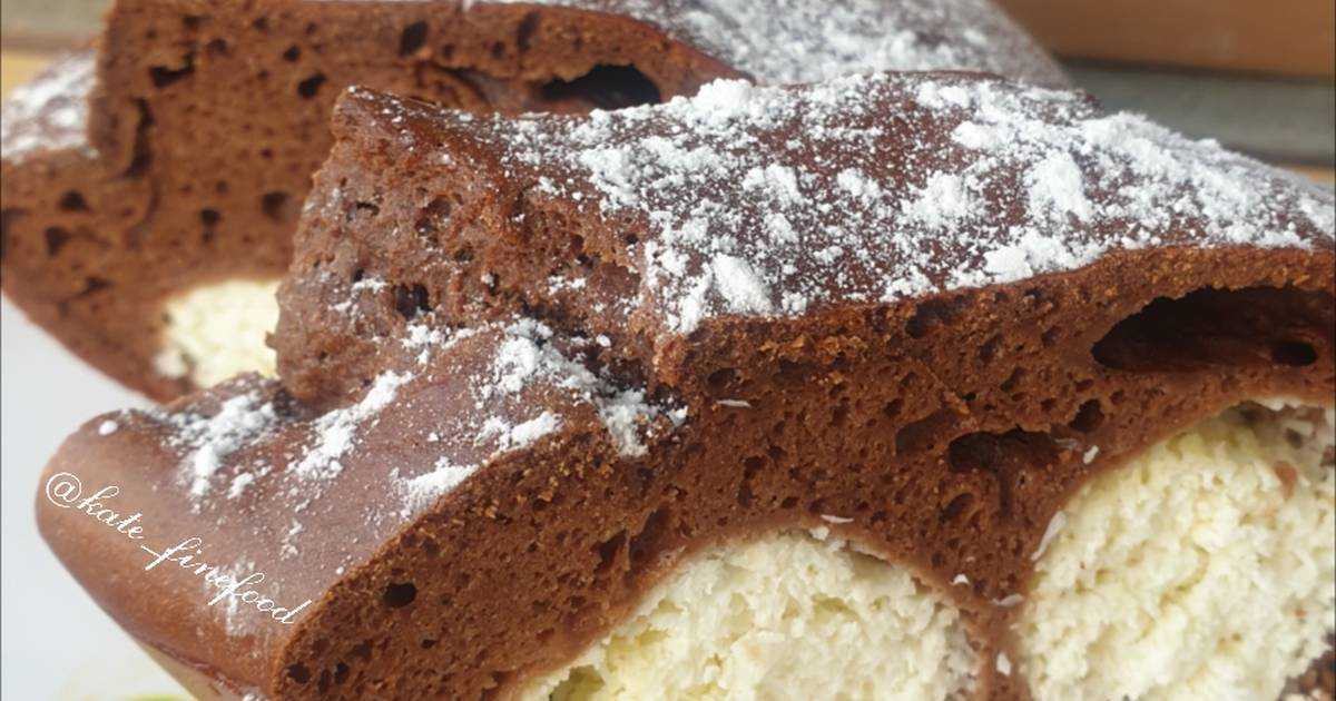 Рецепты шоколадный пирог с творожными шариками