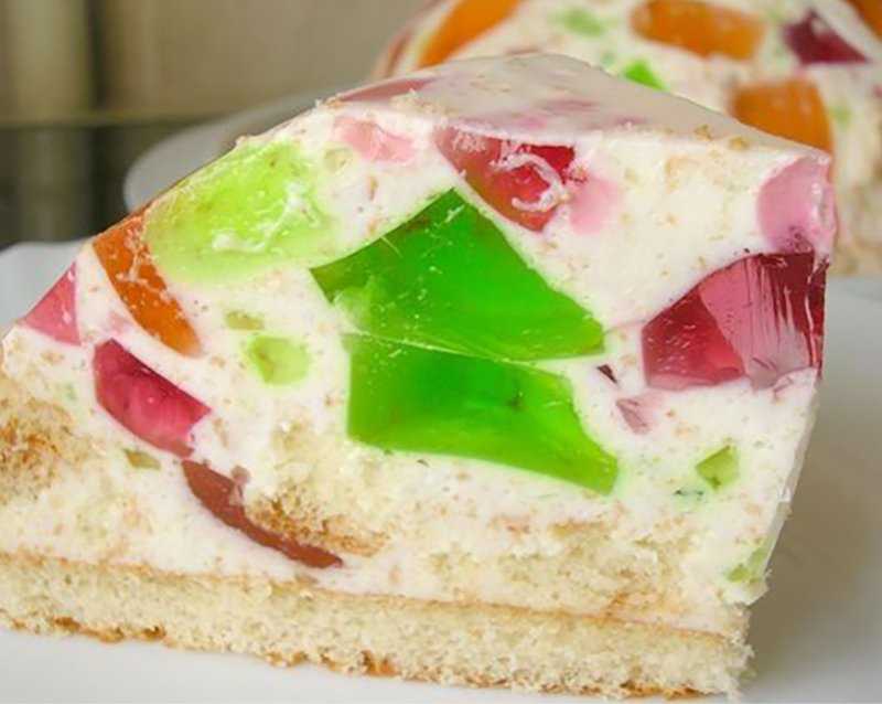 Торт битое стекло (мозаика): пошаговые рецепты с фото и видео