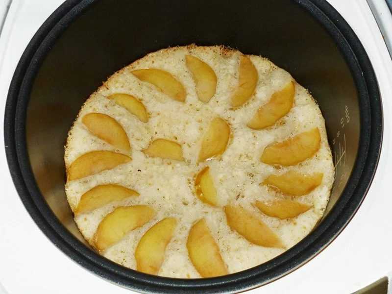 Рецепты шарлотки на кефире с яблоками